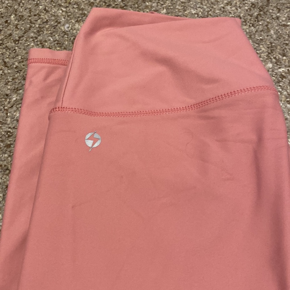 POPFLEX High-Rise Criss-Cross Pink Legging